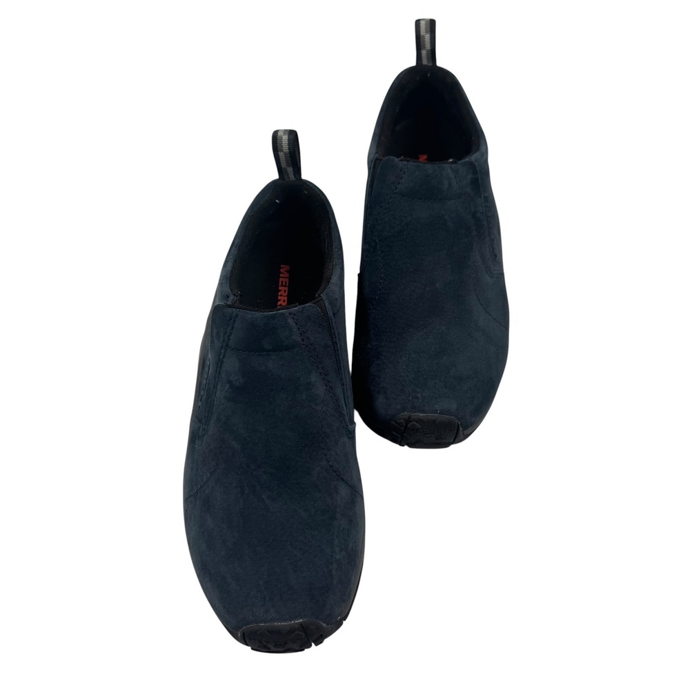 Merrell Jungle Moc Womens Navy Blue Suede Slip On Shoes J599386 Size 9 - Picture 5 of 11